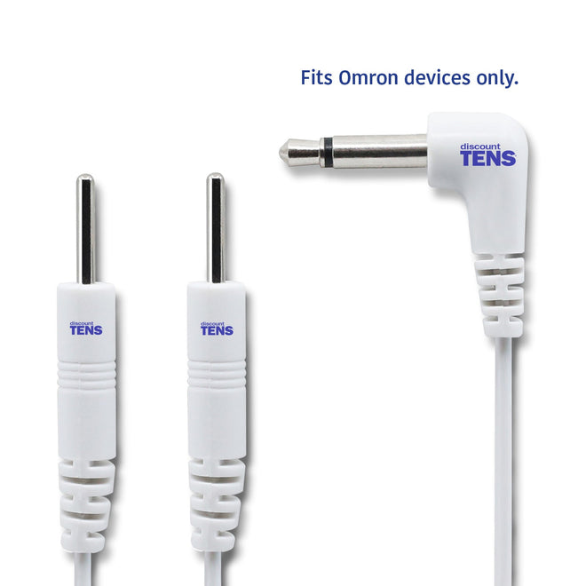 Load image into Gallery viewer, Omron Compatible Replacement Lead Wires for Omron PM3030 - 2 Pin Connectors
