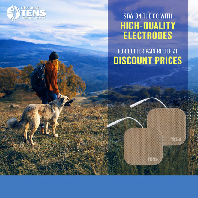 Load image into Gallery viewer, TENS Electrodes Compatible with TENS 7000 &amp; TENS 3000 - 2"x2" 20 Pack
