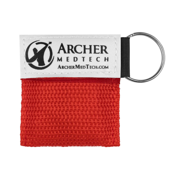 Load image into Gallery viewer, CPR Masks for Pocket or Key chain, CPR Emergency Face Shield with One-way Valve Breathing Barrier for First Aid or AED Training

