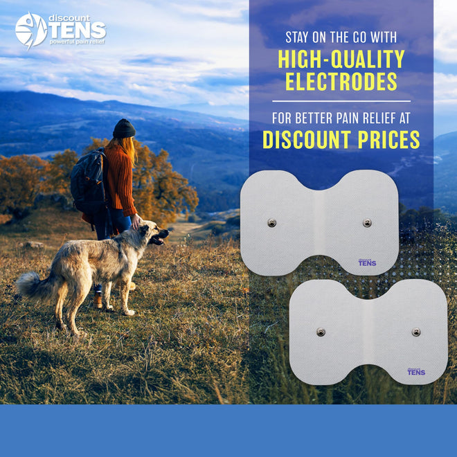 Load image into Gallery viewer, Omron Compatible Butterfly TENS Electrodes - 2PK

