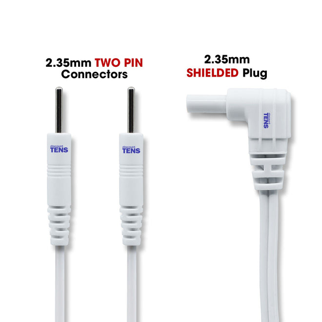 Load image into Gallery viewer, TENS Electrode Lead Wire - Two 2mm Pin
