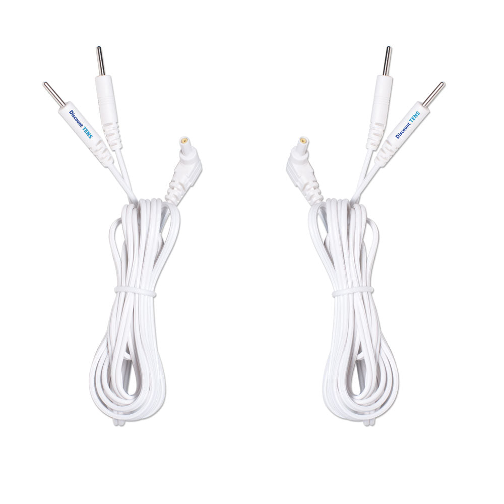 TENS 7000 Lead Wires - TENS Unit Lead Wires For Electrodes - 5