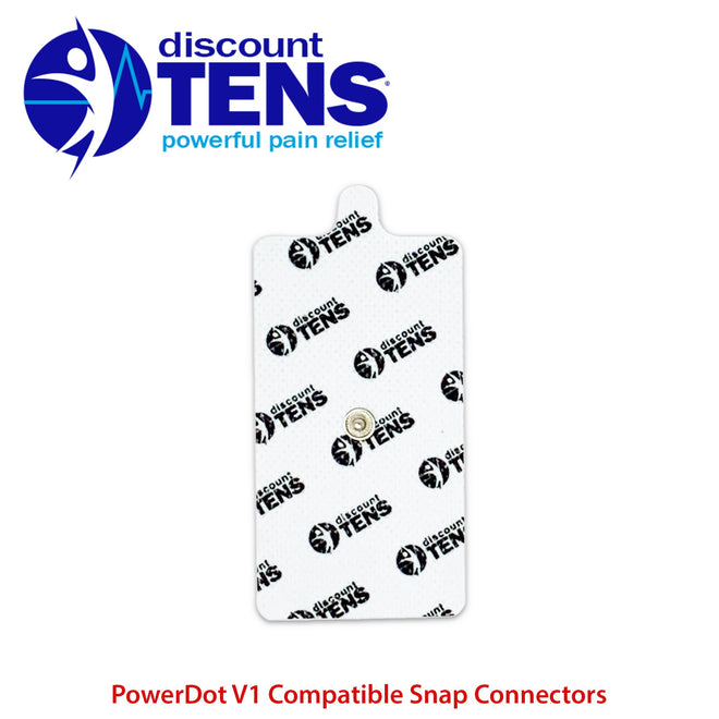 Load image into Gallery viewer, PowerDot 1.0 Compatible Electrodes 12 Pack.  (Snap Connector)
