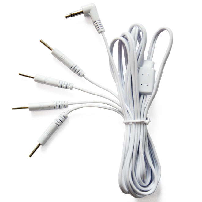 Load image into Gallery viewer, Port Doubler - TENS Electrode Lead Wire - Four 2mm Pin Connectors
