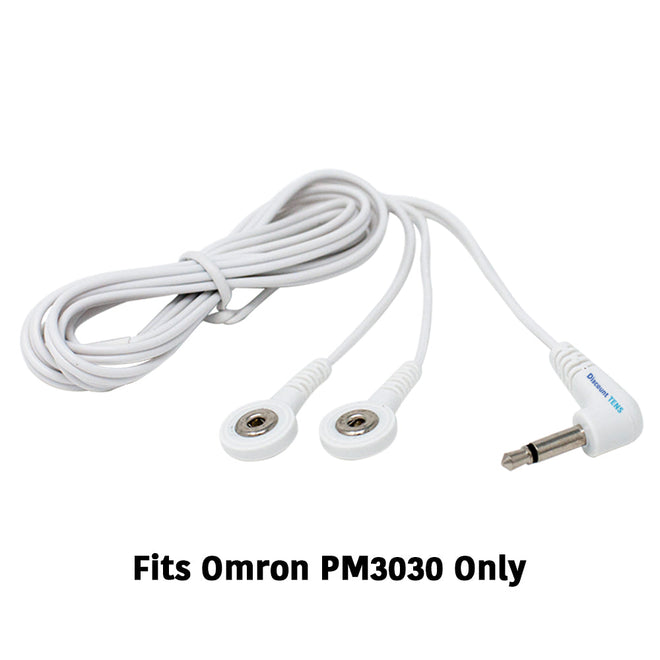Load image into Gallery viewer, Omron Compatible replacement Lead Wires for Omron PM3030 - 2 Snap Connectors
