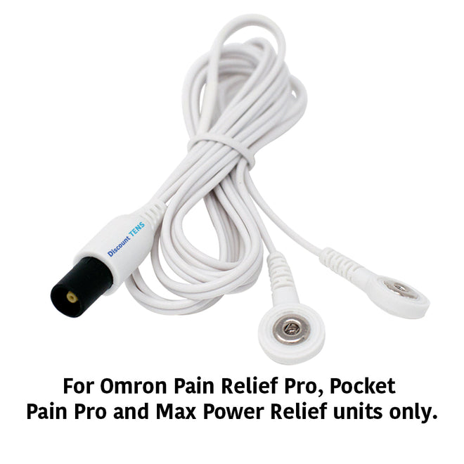 Load image into Gallery viewer, Omron Compatible Replacement Lead Wires for Omron Max, Pro or Pocket Models - Snap Connectors
