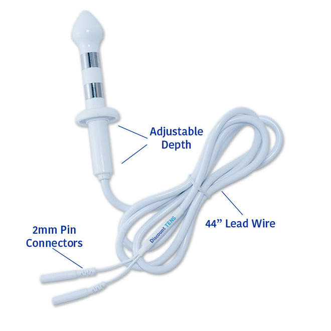 Load image into Gallery viewer, Adjustable Anal Probe Electrode for TENS - EMS - E-Stim Devices - A1
